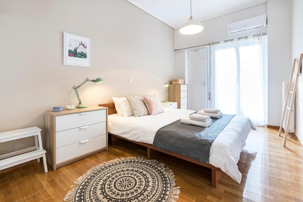 1 Km From The Acropolis 1 Bedroom Apt Netflix And Washing Machine Athens Luaran gambar