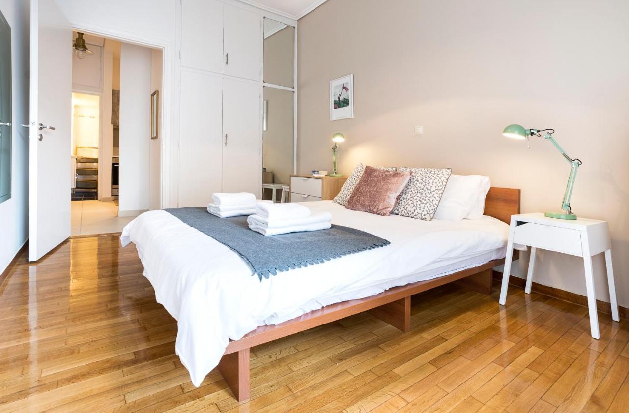 1 Km From The Acropolis 1 Bedroom Apt Netflix And Washing Machine Athens Luaran gambar