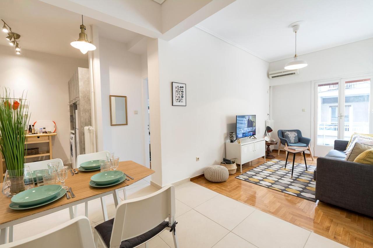 1 Km From The Acropolis 1 Bedroom Apt Netflix And Washing Machine Athens Luaran gambar
